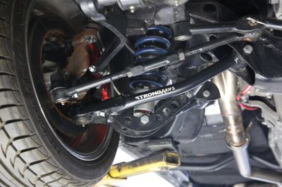 66 Chevelle silver suspension shocks