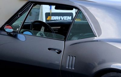 67 Pontiac Firebird window